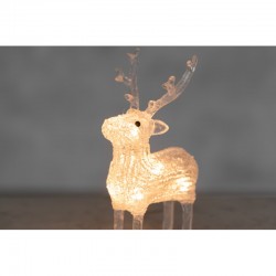 Dekoracija "Acrylic reindeer" 3 vnt.
