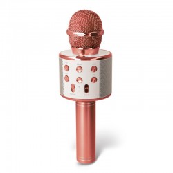 Forever Bluetooth mikrofonas su garsiakalbiu BMS-300 Lite rose gold