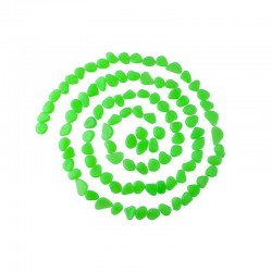 Švytintys akmenys - 100vnt žalias rinkinys